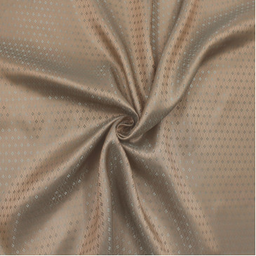 Подкладочная ткань жаккардовая бежевая