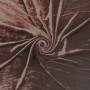 Бархатная шоколадная ткань
