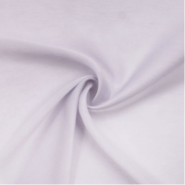 Ткань батист со льном лавандового цвета