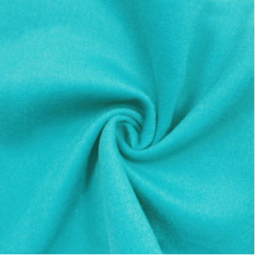 Пальтовая ткань бирюзовая