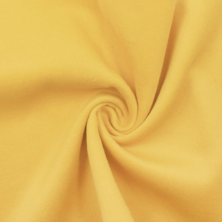 Пальтовая ткань желтого цвета 