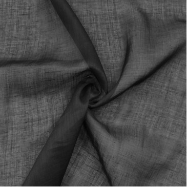  Ткань черного цвета из 100% крапивы