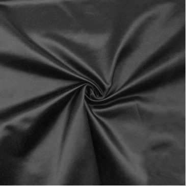 Ткань шелковая черного цвета