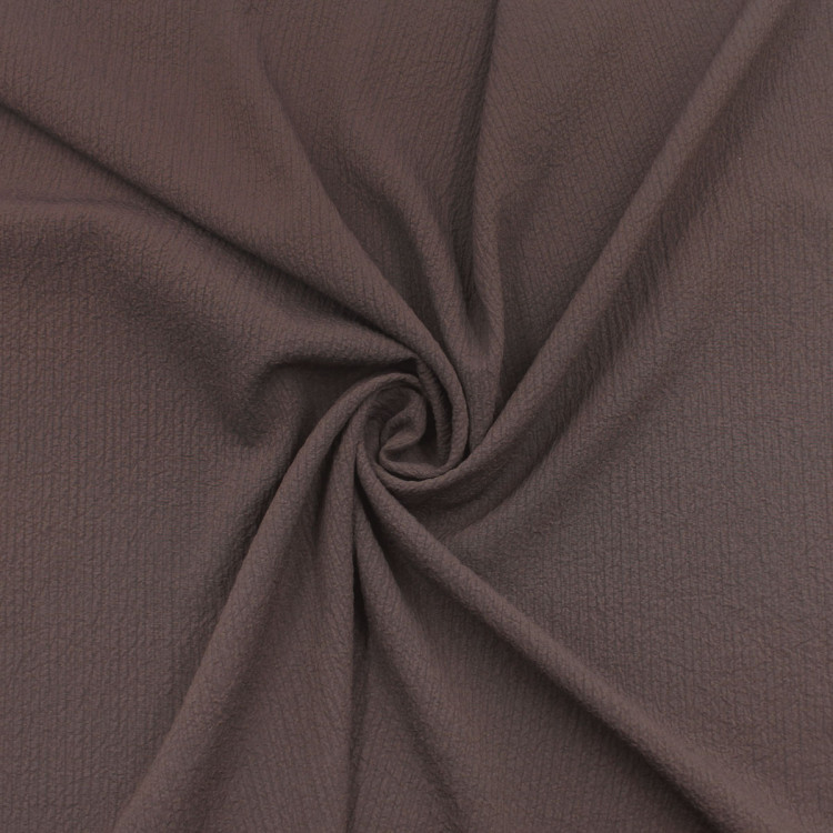 Плательная ткань цвета горького шоколада