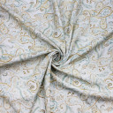 Плательная ткань с узором пейсли