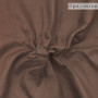Плательная ткань шоколадного цвета из крапивы