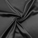 Атласная ткань черная, Турция