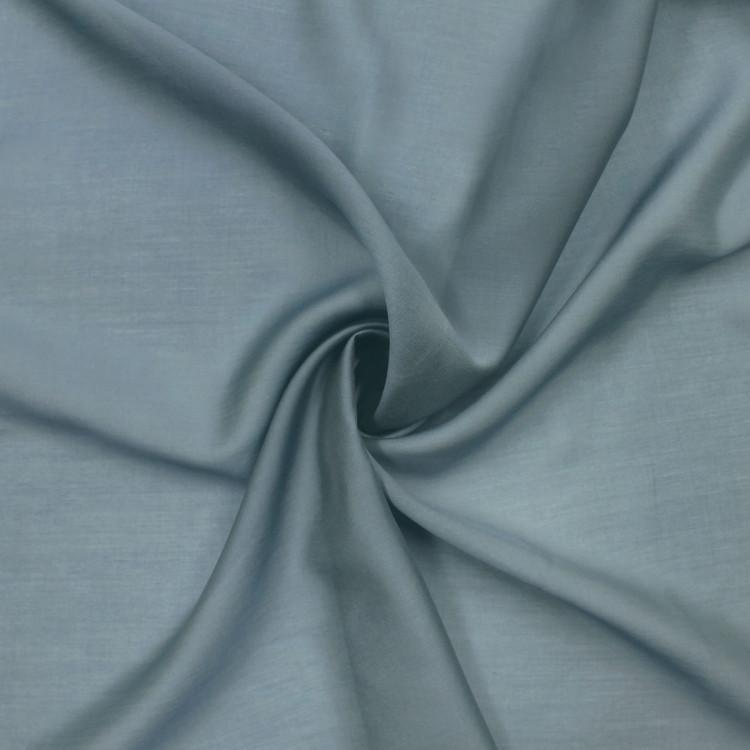 Ткань батист сине-зеленого цвета