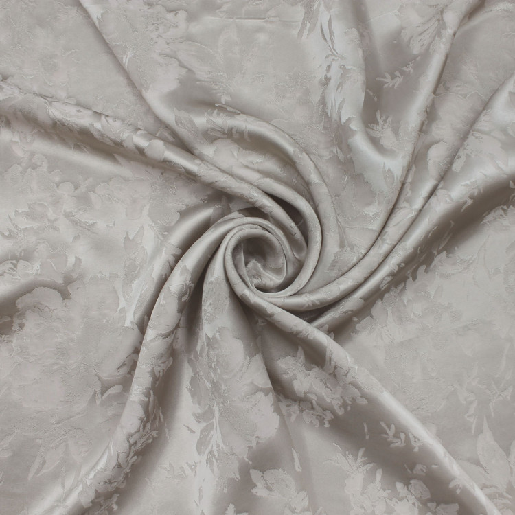 Атласная серо-бежевая ткань Атласная серо-бежевая ткань