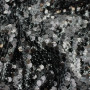 Сетка черная с пайетками Сетка черная с пайетками