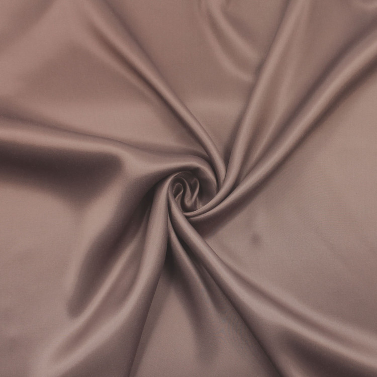 Атласная ткань шоколадного цвета