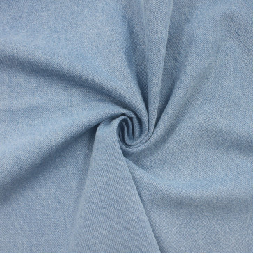 Джинсовая ткань небесно-голубого цвета
