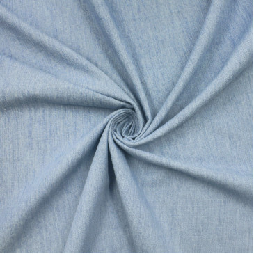 Джинса голубого цвета из 100% хлопка