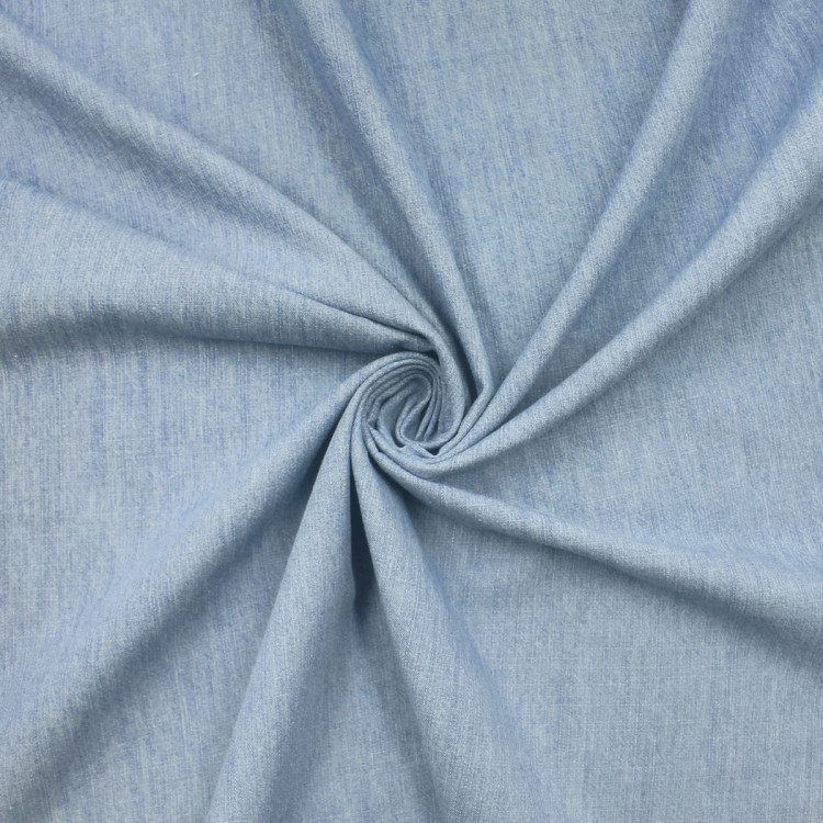 Джинса голубого цвета из 100% хлопка