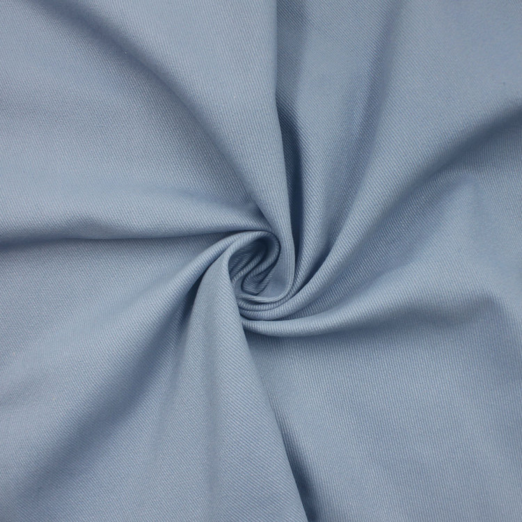 Джинсовая ткань голубого цвета из 100% хлопка