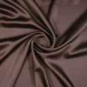 Атласная ткань шоколадного цвета Атласная ткань шоколадного цвета