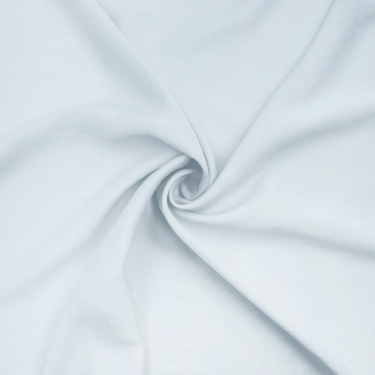 Ткань крепдешин голубого цвета