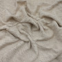 Трикотажная ткань бежевого цвета их хлопка и полиэстера