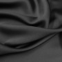 Атласная ткань черного цвета