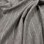 Костюмная шерсть темно-серого цвета в полоску — купить для пошива делового костюма Костюмная шерсть темно-серого цвета в полоску — купить для пошива делового костюма
