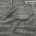 Пальтовая ткань из 90 % шерсти в синюю клетку