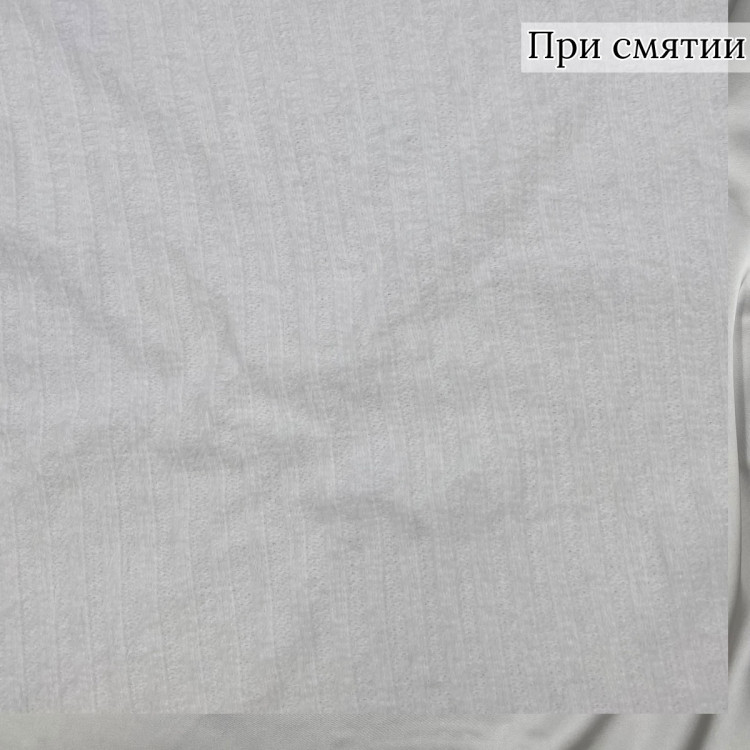 Трикотажное полотно белого цвета из Италии — купить в интернет-магазине