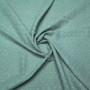 Ткань муслин зеленого цвета с вышивкой